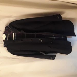 J Peterman Cotton/Linen Duffel Coat